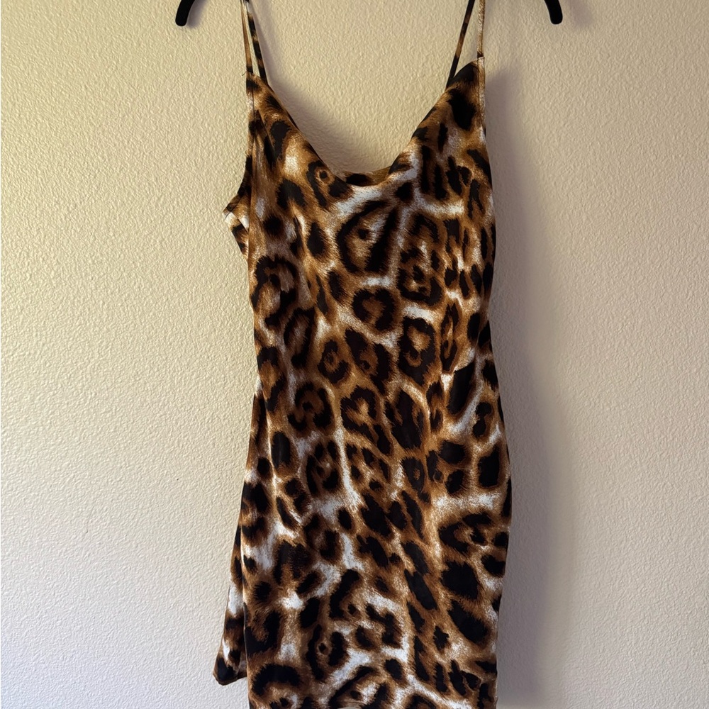 Forever 21 Leopard Print Mini Dress